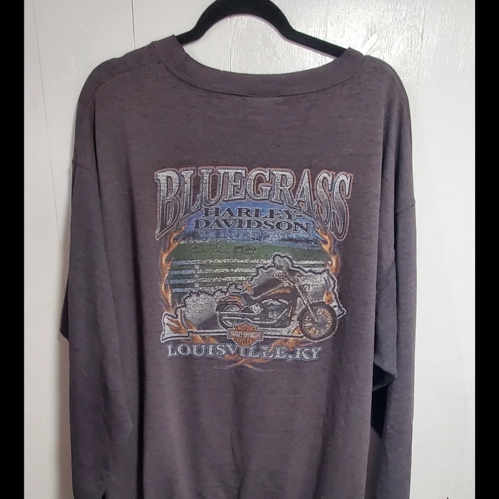 Harley Davidson Long-sleeve Shirt size 2X - Picture 2 of 2